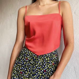 Aritzia (Sunday Best) Elektra Camisole Cerise Red (Size S)